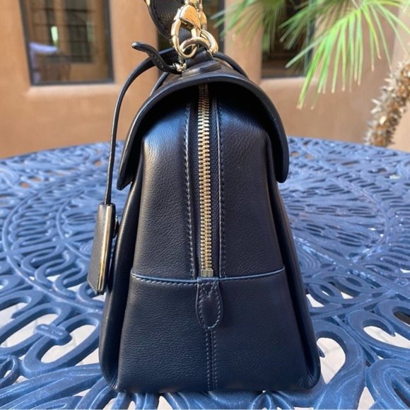 SOLD Dior New Lock Top Handle Leather Bag - Picture 6 of 15